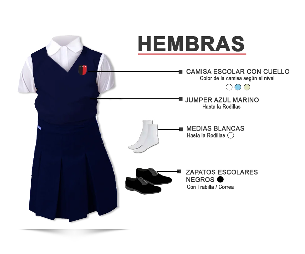 Vestimenta Hembras